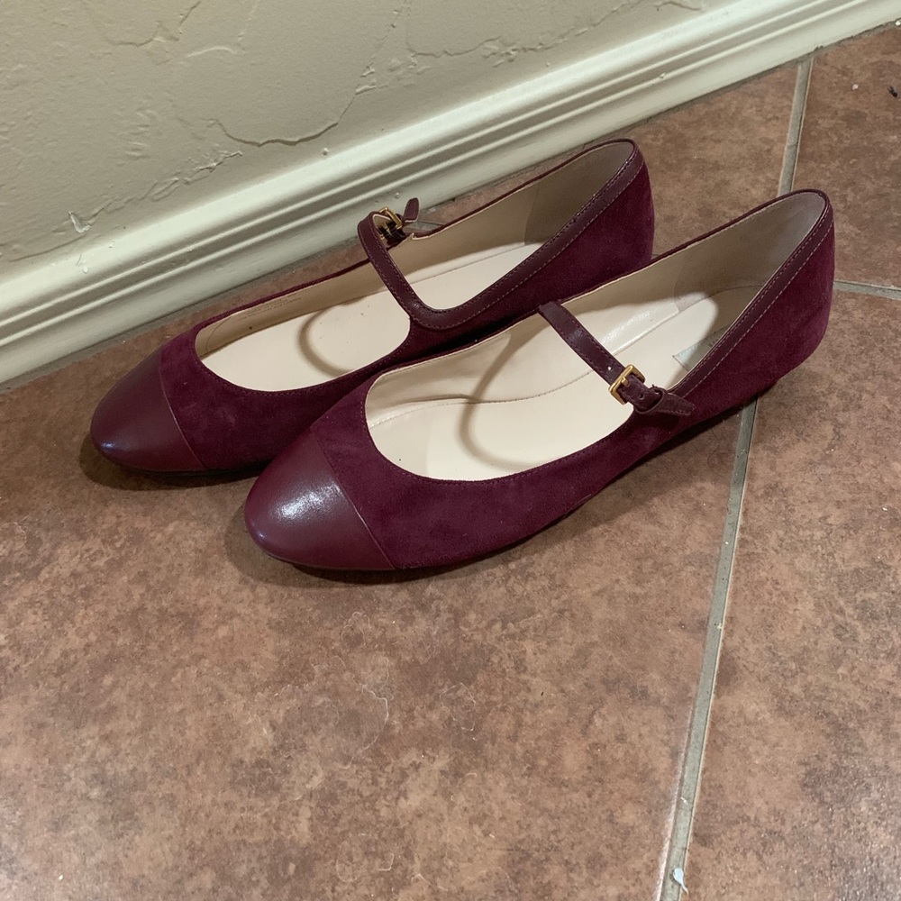 Barely worn Cole Han Mary Jane flats